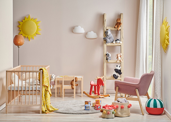 modern decorative baby room