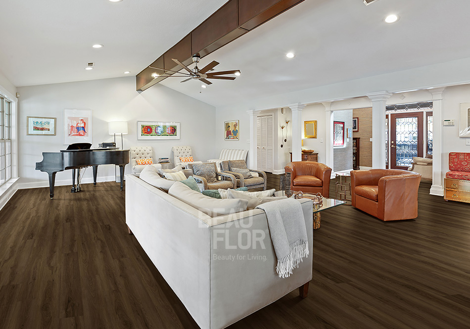 Beauflor, Innovious Hues, Juniper Hickory in living room