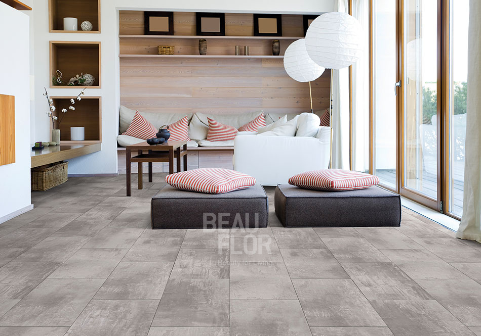 Beauflor ParkwayPro LVT Living Room in Cinder