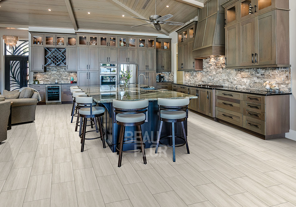 Beauflor ParkwayPro LVT Kitchen in Sandstone