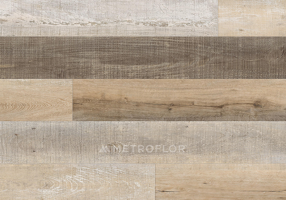Metroflor, Attraxion, Coastal Oak Worn Beige
