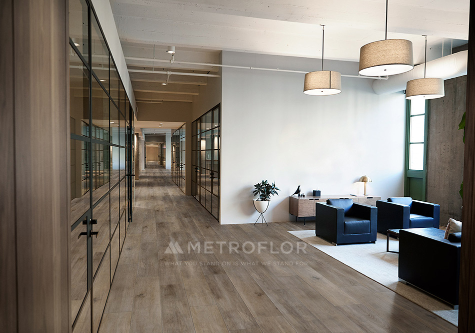 Metroflor, Deja New, San Marcos Oak Eggplant Grey DN1445109