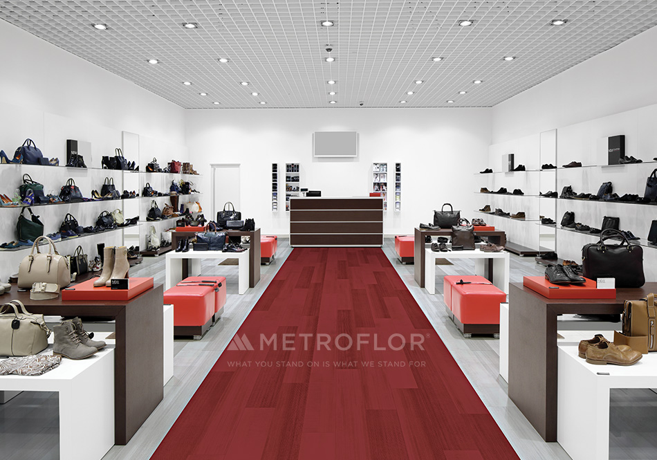 Metroflor, Deja New, Alleyway Lucky Red Retail Store