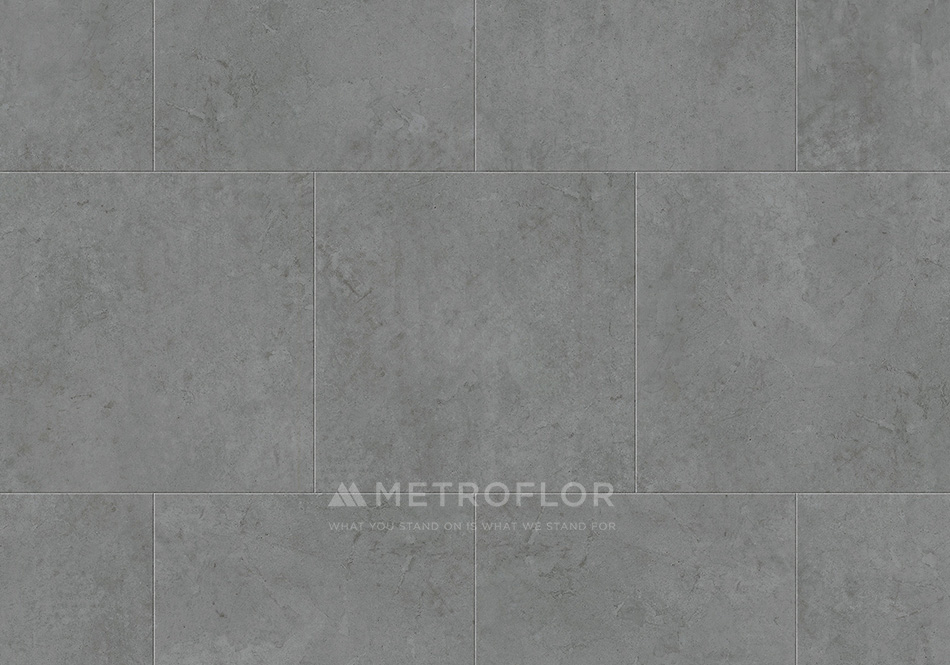 Metroflor, Deja New, Smooth Concrete Zinc