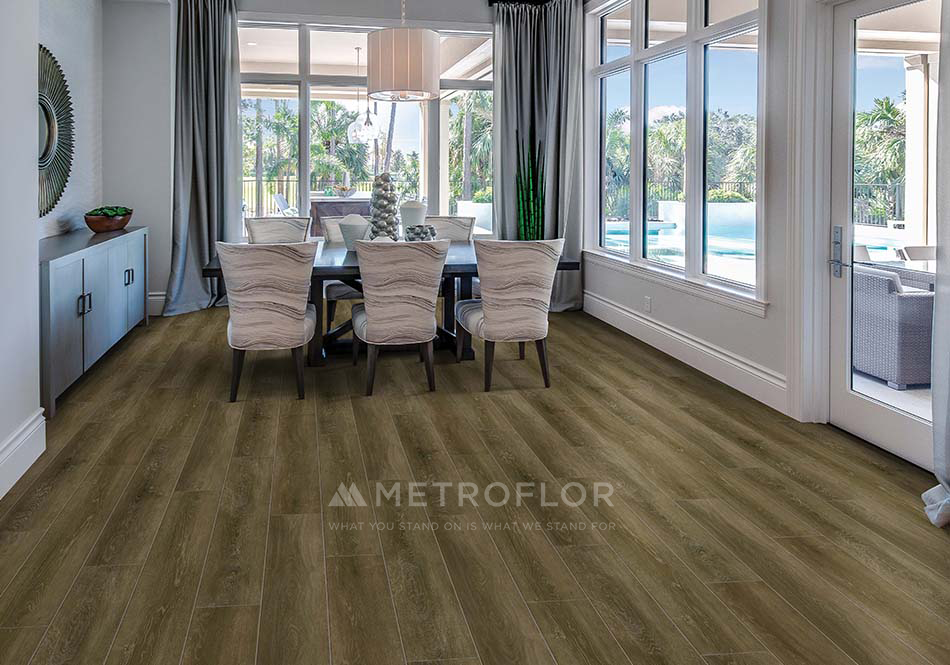 Metroflor, Inception 120, Bistre dining room