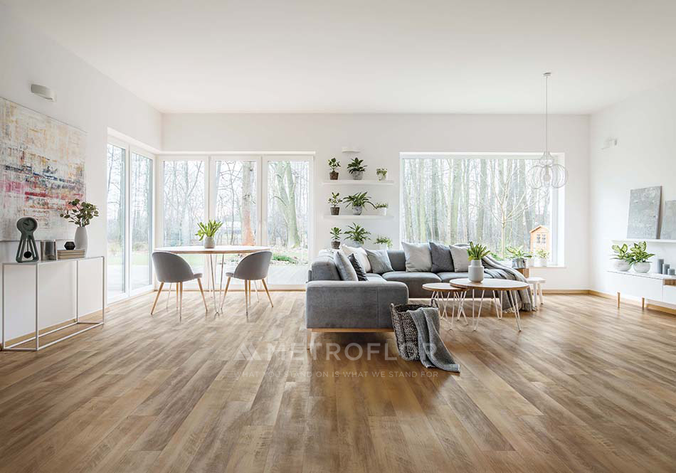 Metroflor, Inception 120, Chinchilla living room