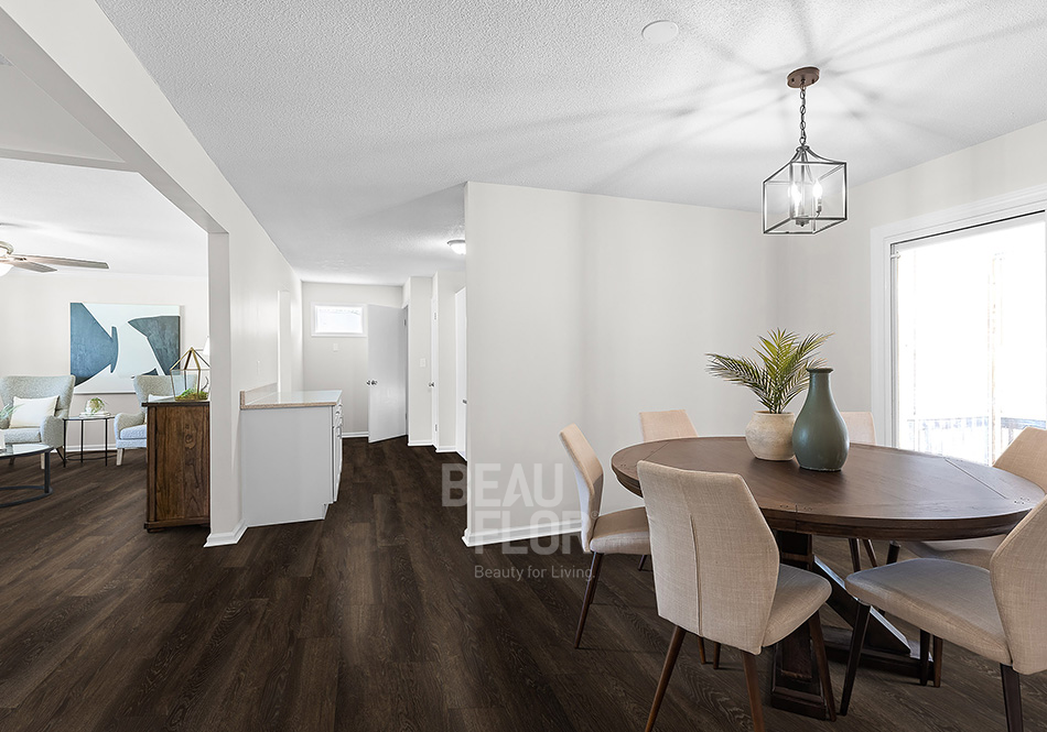 Beauflor, Oterra, Stargazer Oak in dining room