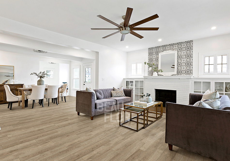 Beauflor, Oterra, Urban Oak Room Scene