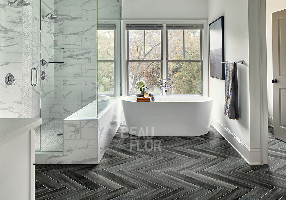 Beauflor, Blacktex HD, Velvet in bathroom