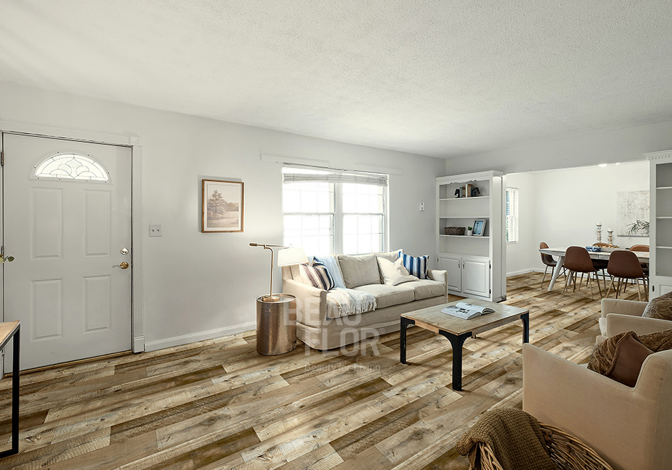 Beauflor, Craftech color Flint in living room