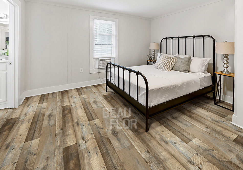 Beauflor, Craftech color Pyrite in guest bedroom