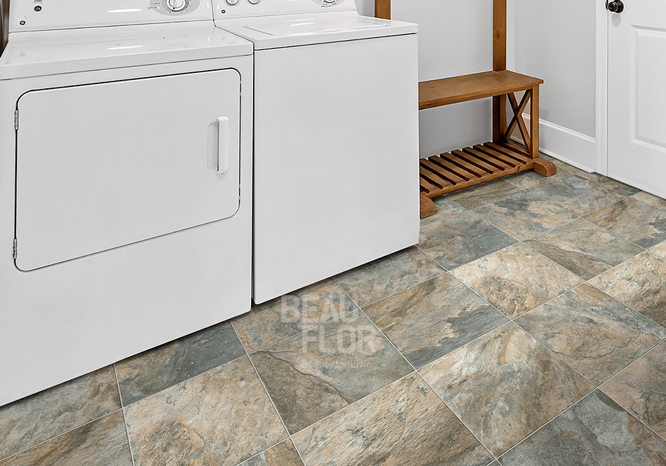 Beauflor, Craftech color Zinc in laundry room